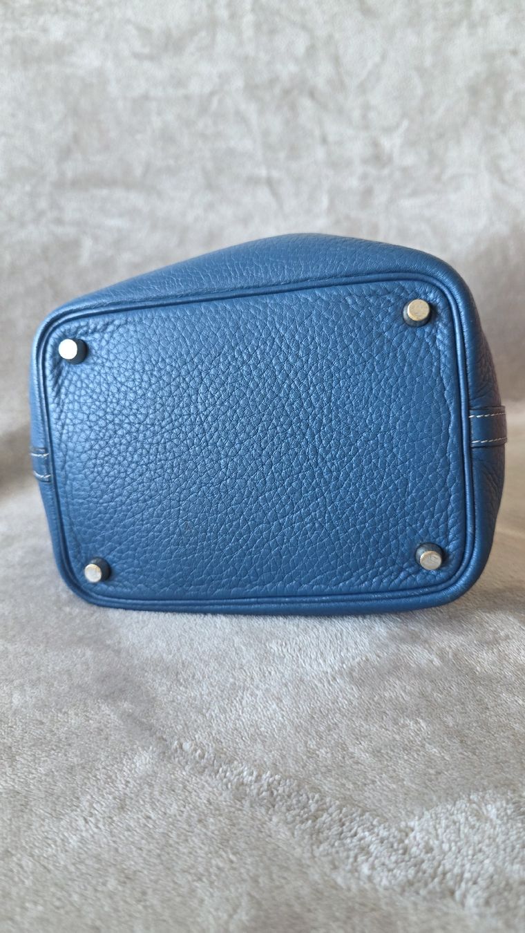 Hermès Borse da donna: Hermès Picotin bleu Jean – Usato da Morges venduto da ShoppingTherapy 2