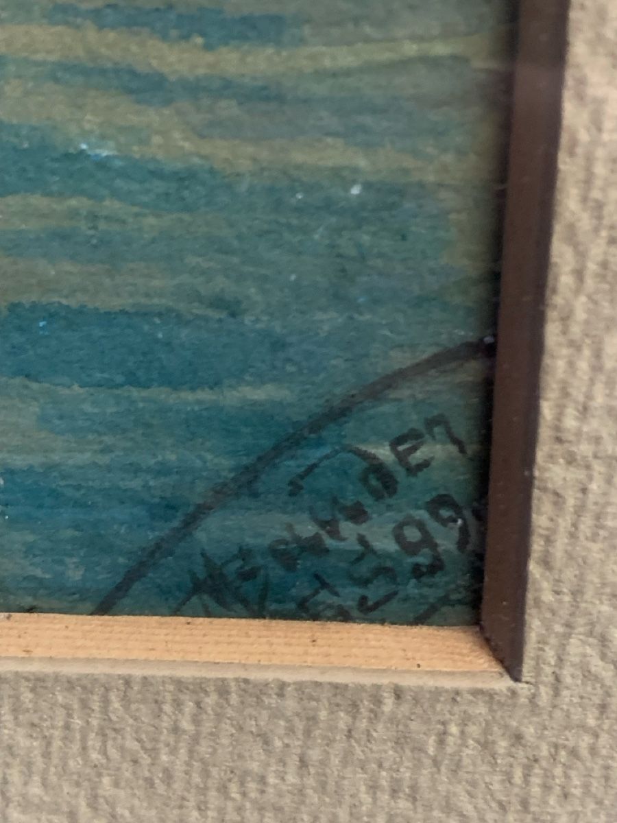 Dipinti: Venedig 19. Jh Aquarell  – Usato da Wolfhalden venduto da SecondAntique 3