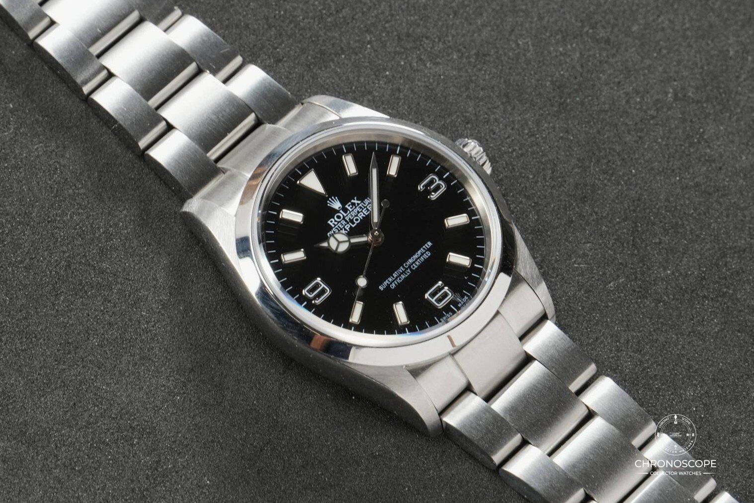 Rolex Montres: Rolex Explorer Ref. 114270 full set from 2006 – D'occasion à Luzern par ChronoScope6004 1