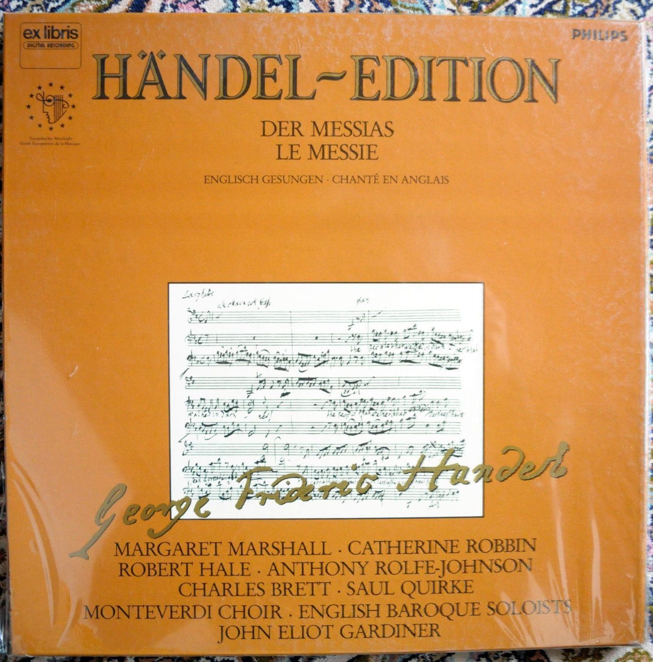 Dischi in vinile: SEALED Box Händel Messiah - Gardiner 3 LP – Nuovo e nell'imballaggio originale da Unterseen venduto da vinylmore