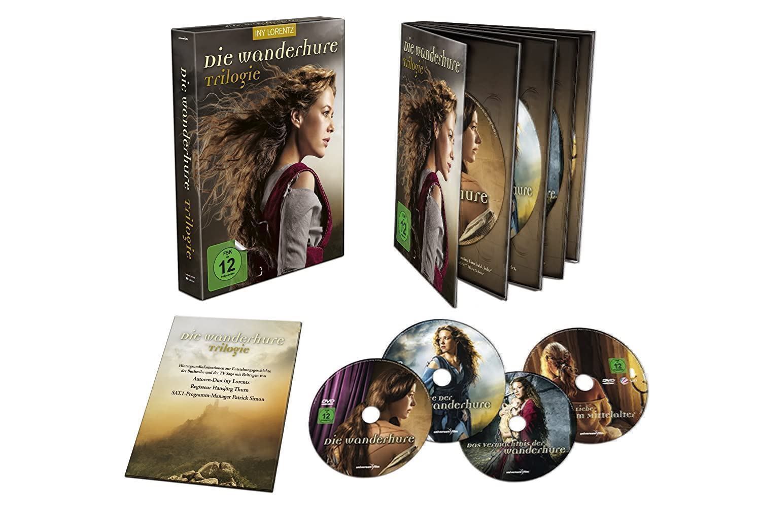 Tutti i DVDs: Wanderhure - The Whore Trilogie - Limited Edition - 4-DVDs – Nuovo (secondo la descrizione) da Volketswil venduto da cinephilia 1