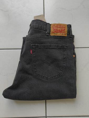 Levi's 511 Jeans dunkelgrau Grösse W38 L32 neu