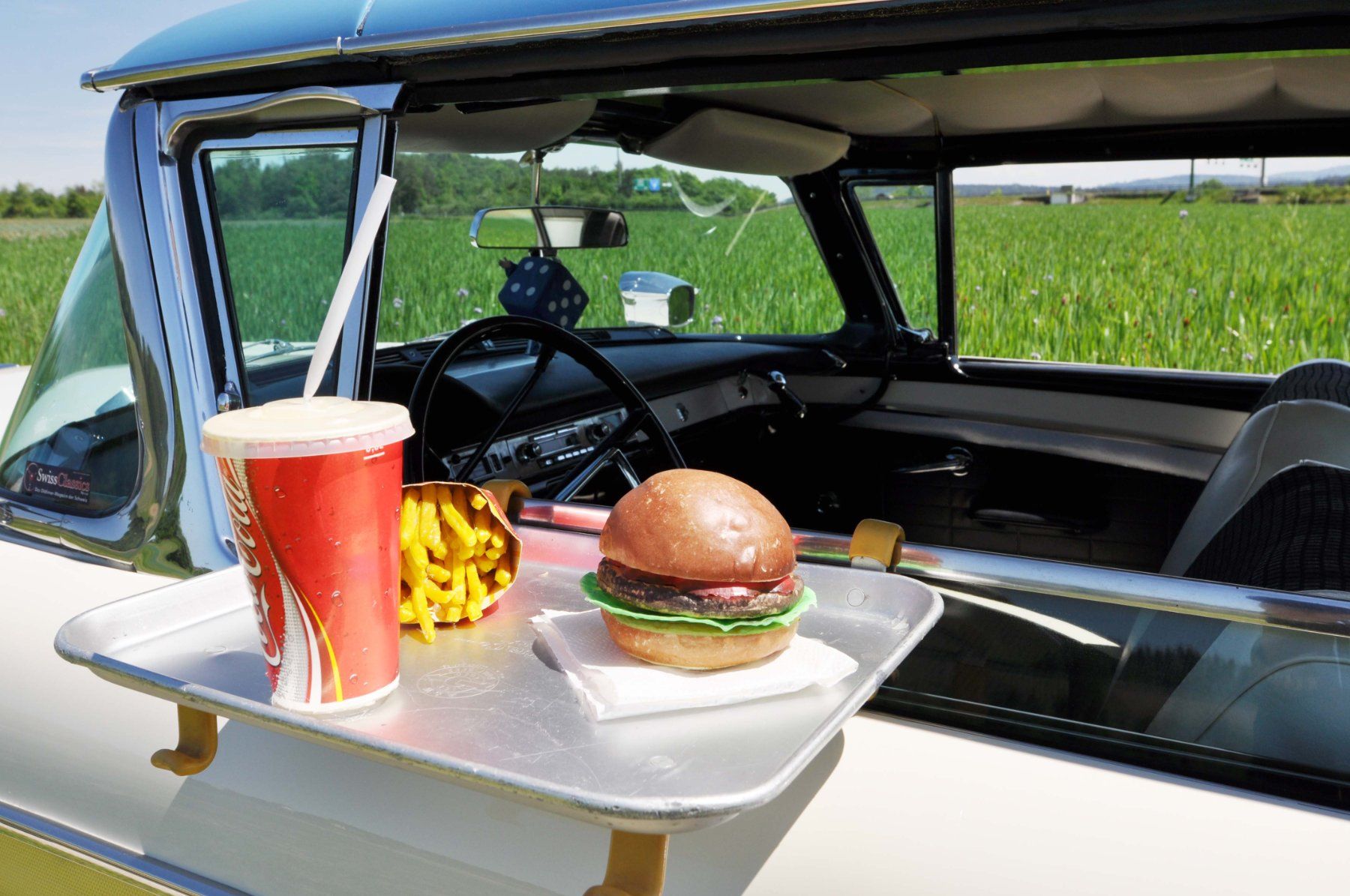 Ford Automobili: Ford Fairlane Retractable, Skyliner 1957 – Usato da Kreuzlingen venduto da Musikremo 8