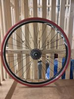 Roue arrière avec pneu home trainer