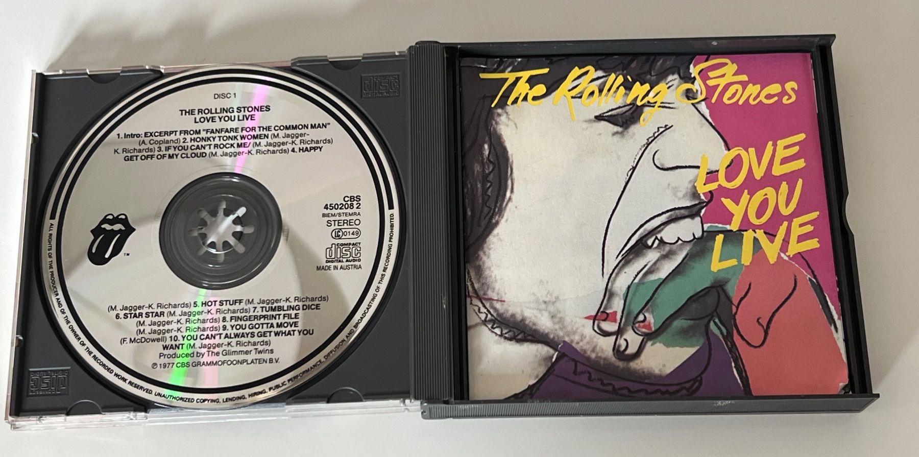 CD: Rolling Stones - Love You Live - CD Box – Usato da Altstätten SG venduto da sheamus 3