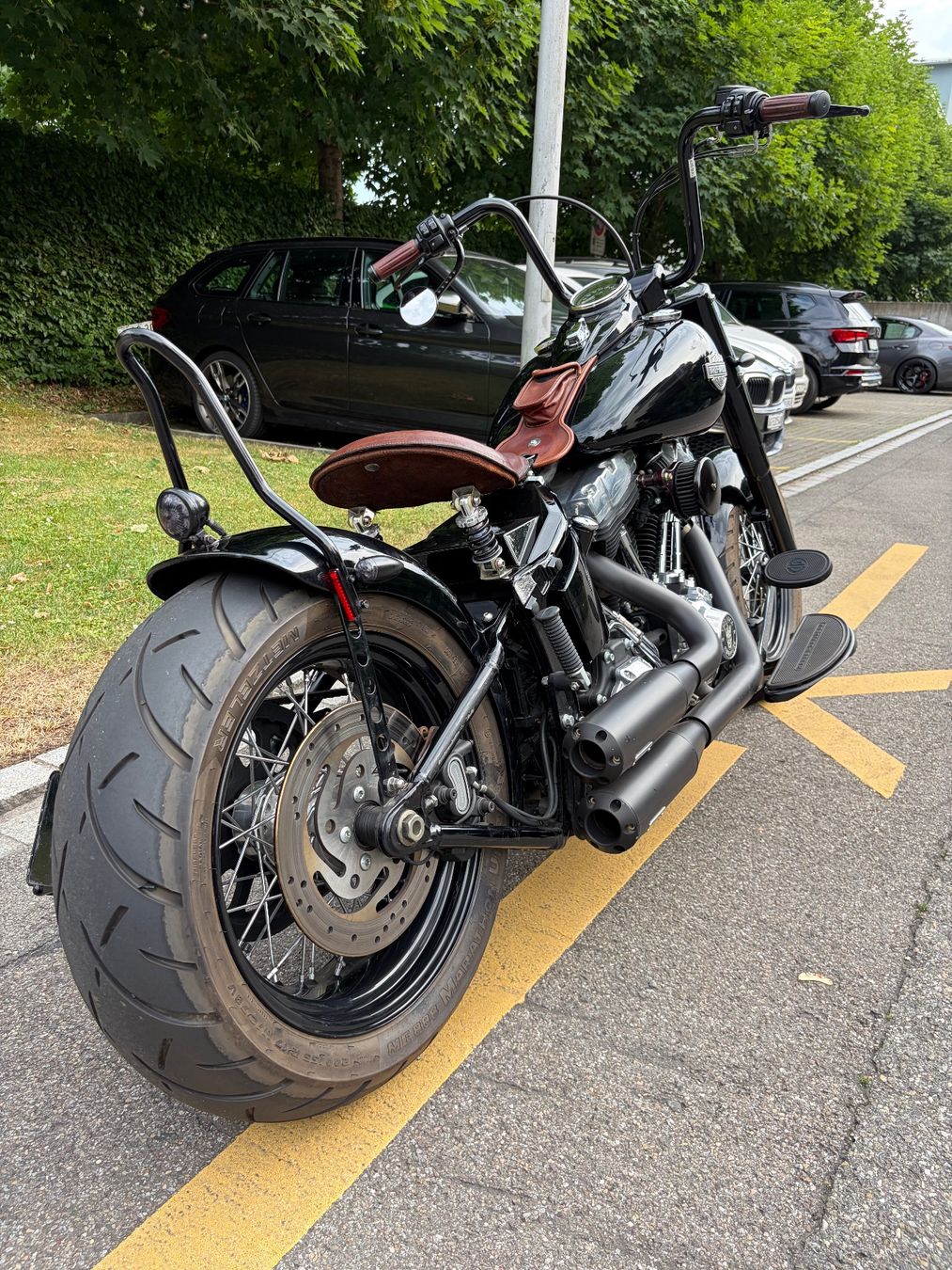Harley-Davidson Cruisers: Harley Davidson SLIM Bobber Custom – D'occasion à Rütihof par elcheffe81 2