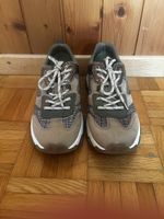 Schöne Damen Sneaker Gr 38 Braun kariert Neuwertig 👍