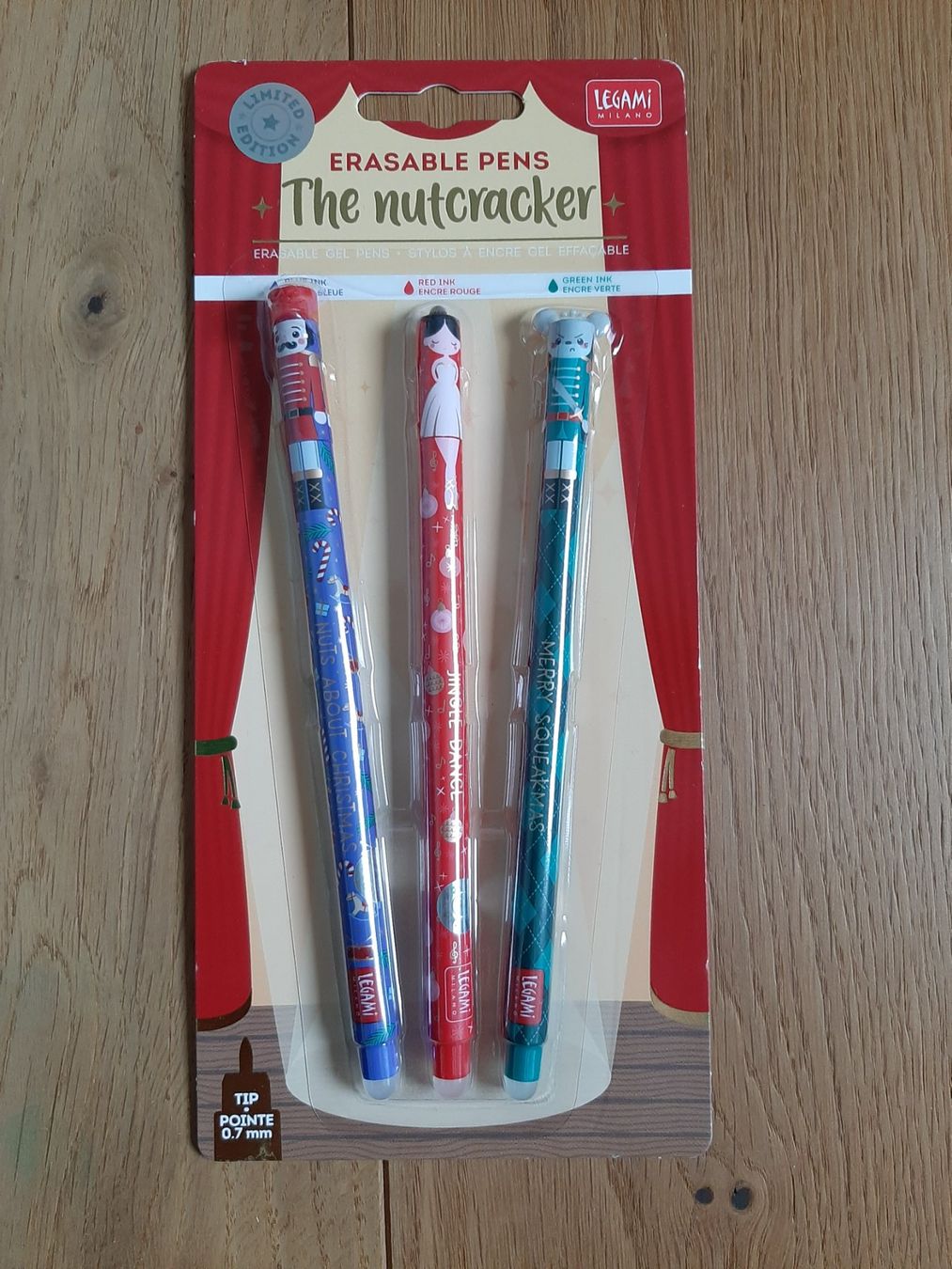 Legami Penna & Evidenziatori: The Nut Cracker Legami Set Weihnachten – Nuovo e nell'imballaggio originale da Rickenbach ZH venduto da clu87