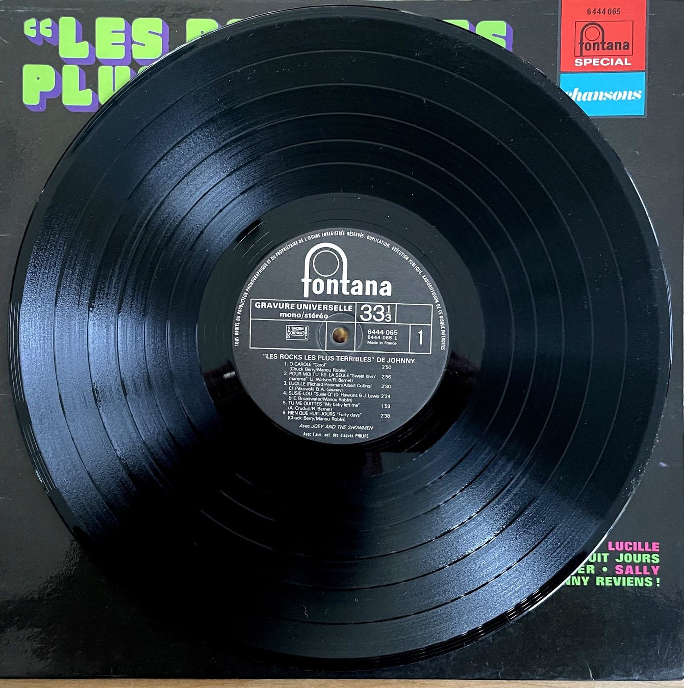 Dischi in vinile: Johnny Hallyday - Les rocks les plus terribles – Usato da Savagnier venduto da Ne2065 2