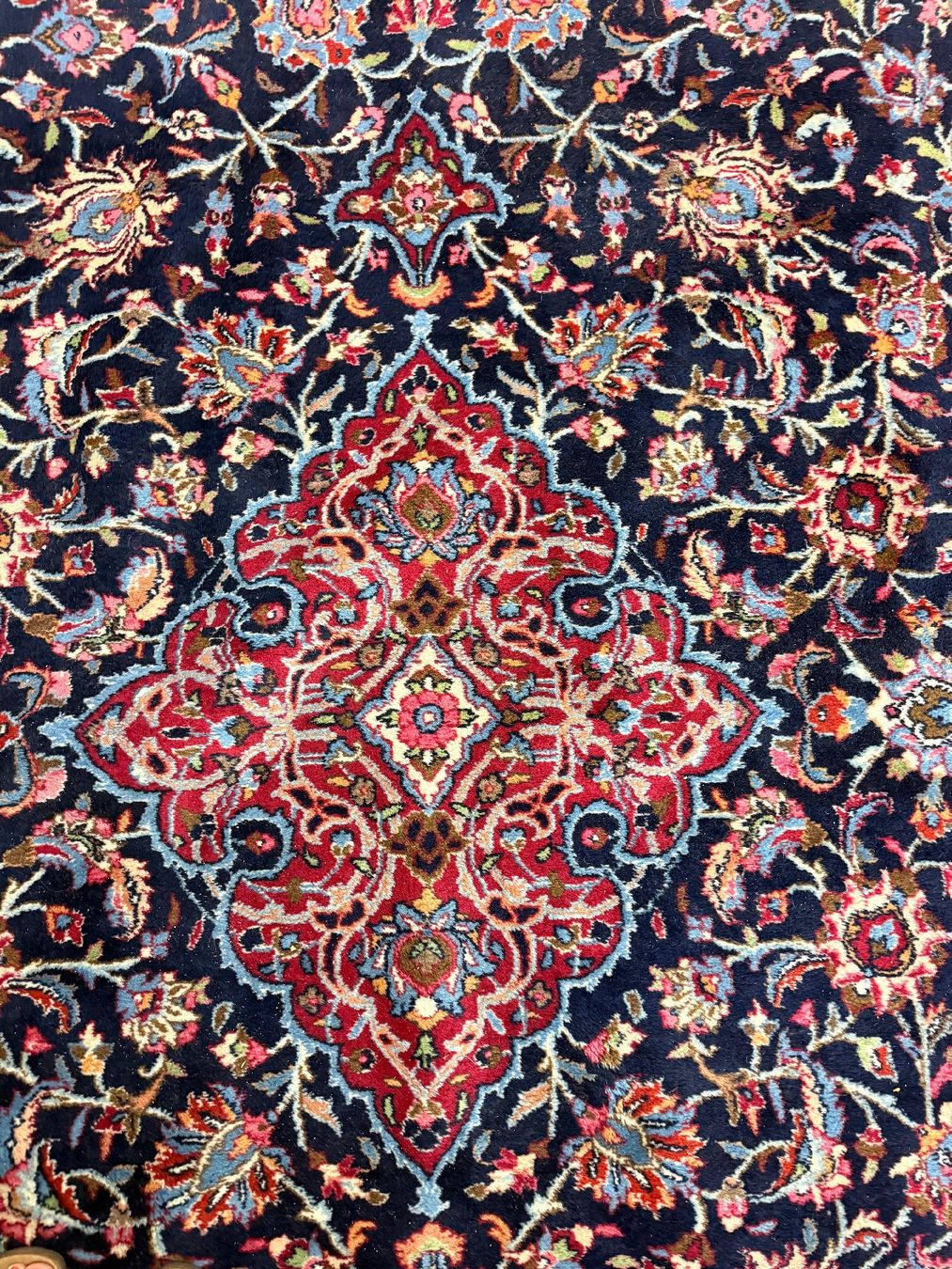 Teppiche: Persischer Teppich handgeknüpft Kashan – Gebraucht aus Chur von Valee_CH 2