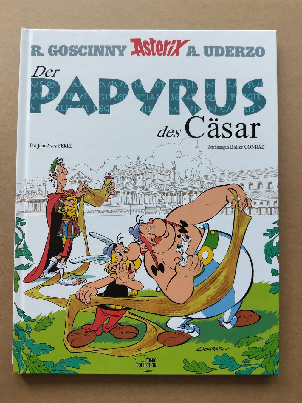Fumetti: Asterix - Der Papyrus des Cäsar, Band 36, Hardcover – Usato da Unterkulm venduto da jenswolk