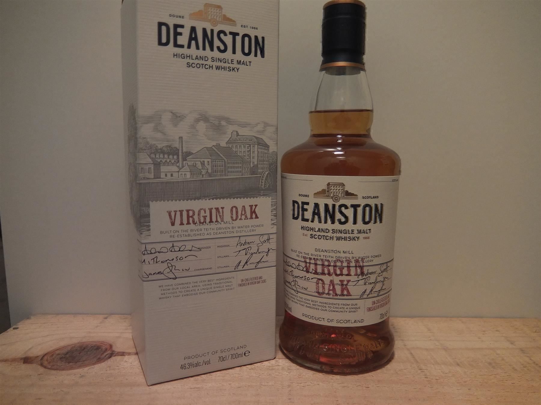 Bevande alcoliche: Deanston Virgin Oak, UN CHILL FILTRED... – Nuovo e nell'imballaggio originale da Wöschnau venduto da Vinsale