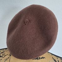 Braune Woll-Barette, Herbst/Winter Saison, Neu !