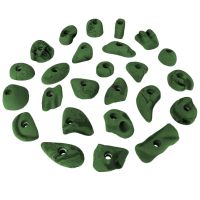 25 Klettergriffe Klettersteine Größe M-S