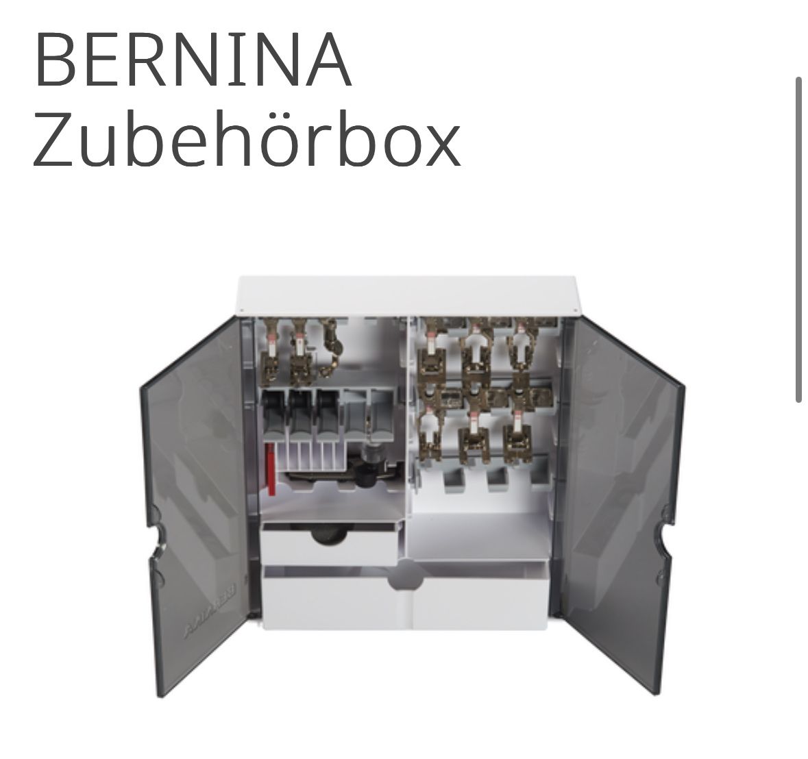 Bernina Macchine da cucire: BERNINA Zubehörbox – Usato da St.Gallen venduto da Isnisodo 6