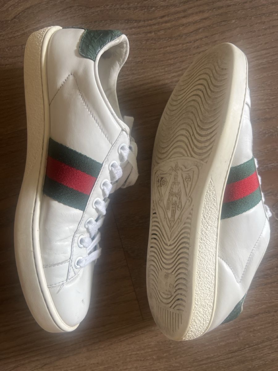 Gucci Scarpe da donna: Gucci Sneaker Leder weiss Grösse 37 gebraucht – Usato da Illnau venduto da Michele0210_ 2
