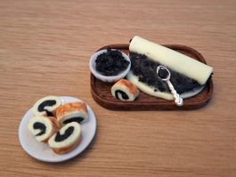 Mohnstrudel Back Set, Handgemacht