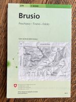 Landkarte: Brusio - 1:50‘000 - 2017 - SWISSTOPO