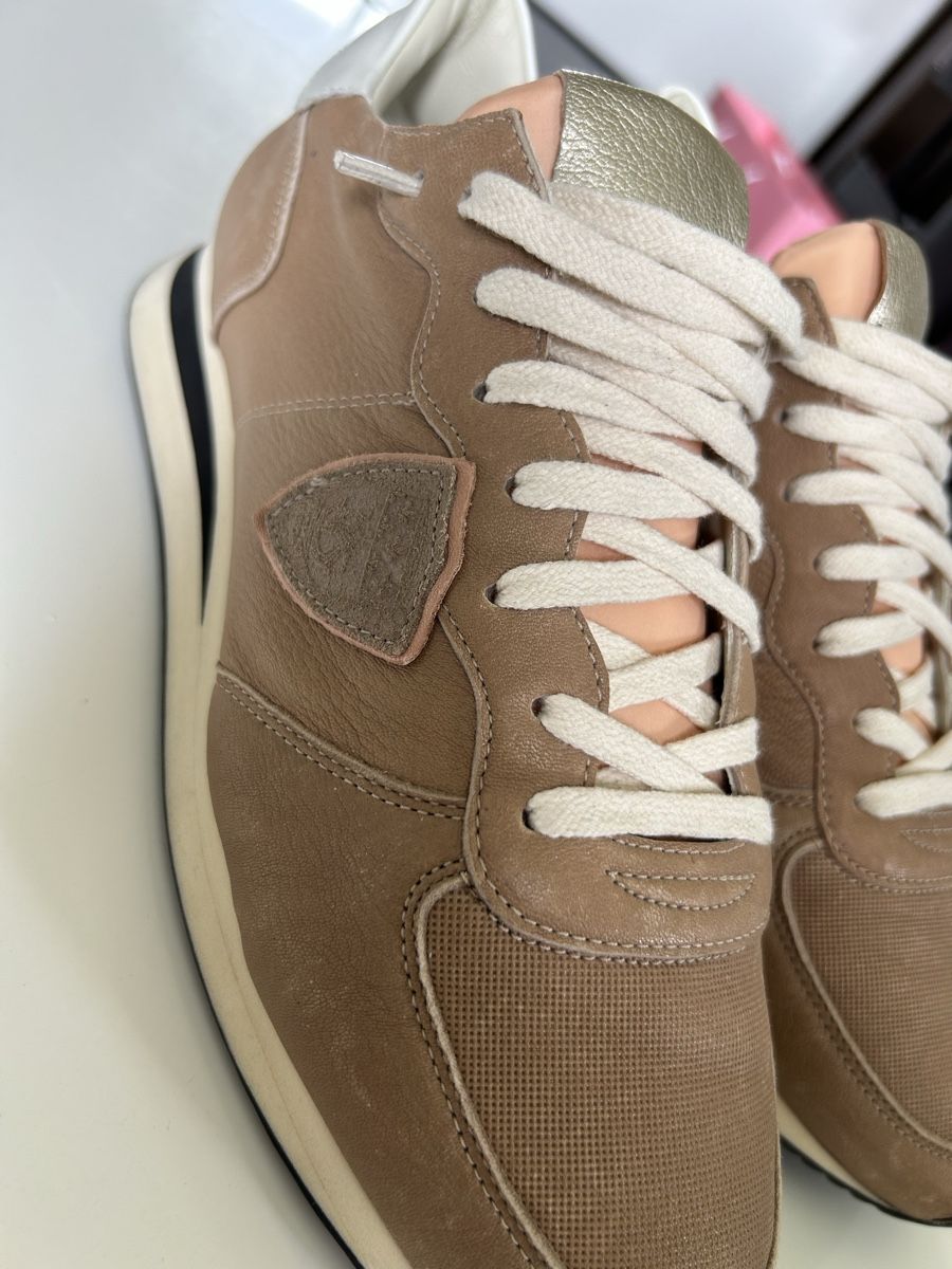 Scarpe da donna: Philippe Model Sneaker Damen 41 beige hellbraun – Usato da Basel venduto da kitu 4