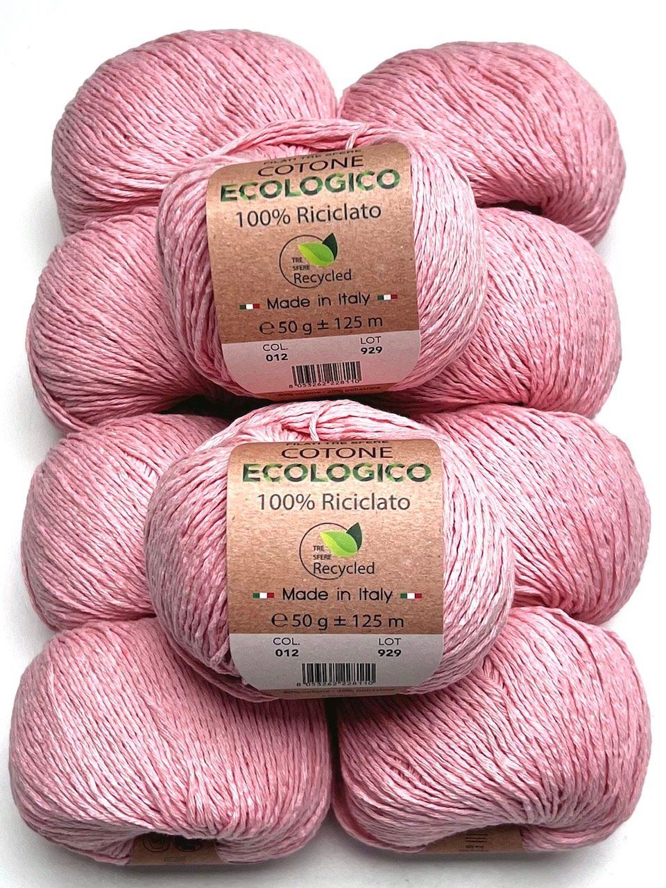 Lana: Baumwolle Cotone Ecologico 10 Knäuel nr.012 – Nuovo e nell'imballaggio originale da Plons venduto da Zimpfer
