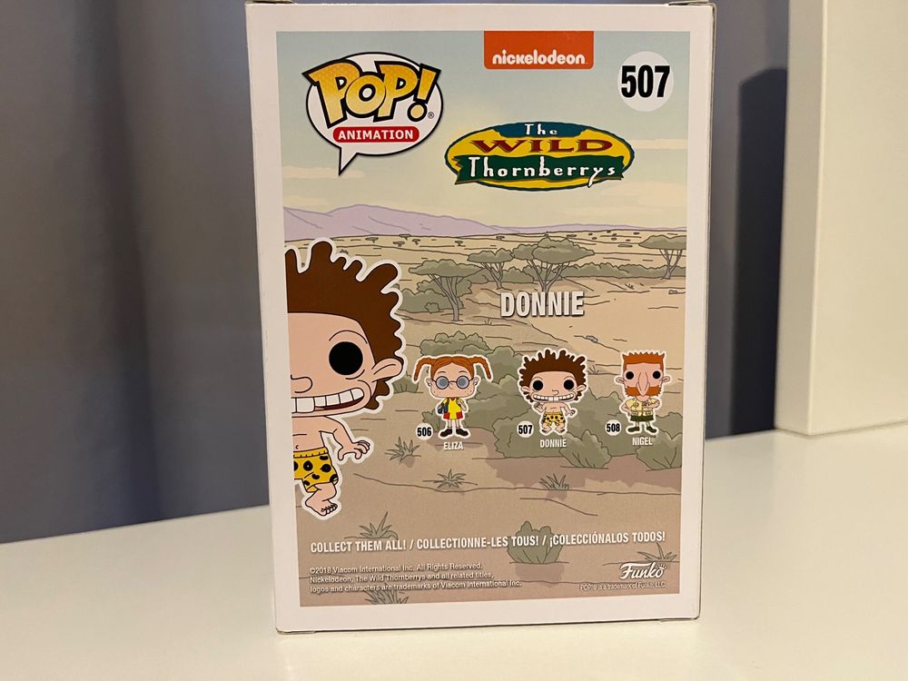 Figurine Funko Pop Donnie The Wild Thornberrys #507 - Occasion En Excellent état, Sans Boîte (OOB)