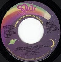 Shalamar: Sweeter As The Days Go By 7"