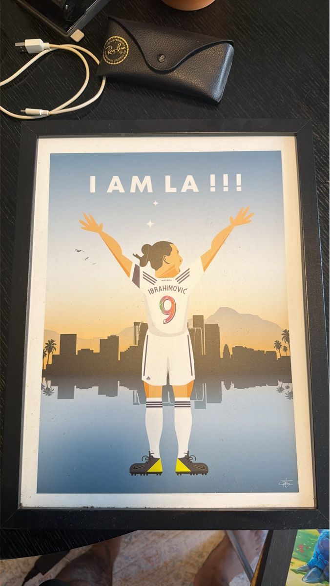 Foto & Immagini: Zlatan Ibrahimovic Bild gerahmt gebraucht – Nuovo (secondo la descrizione) da Bern venduto da Latdavo