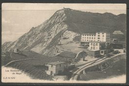 Carte P de 1906 ( Les Rochers de Naye )