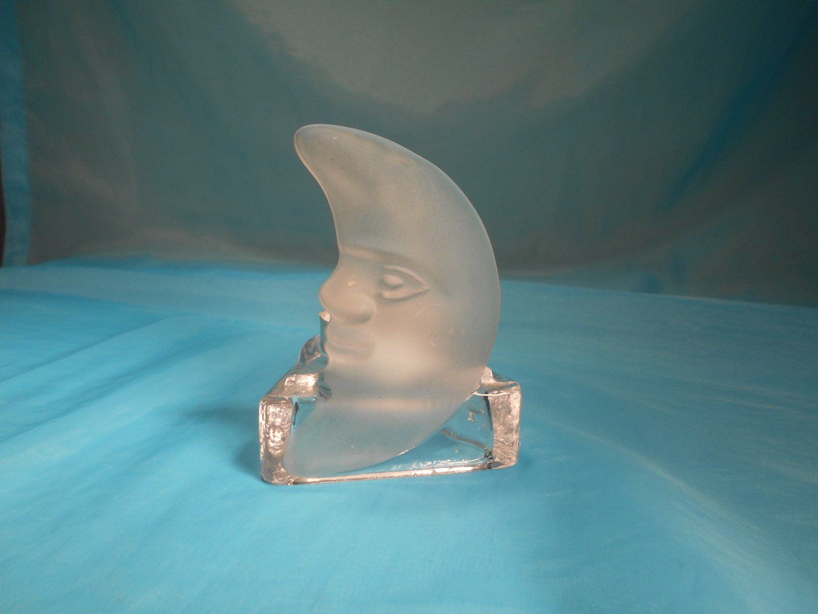Portacandele: Teelicht Mond, Glas – Usato da Bellach venduto da JingleCherry 2