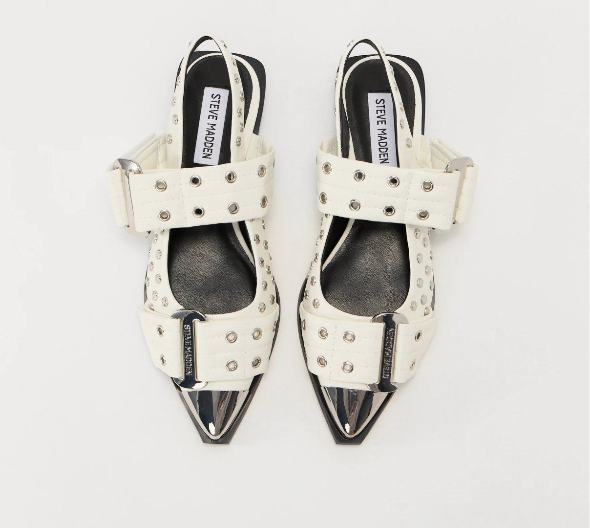 Steve Madden Damenschuhe: Steve Madden Sling-Ballerina white – Neu (gemäss Beschreibung) aus Männedorf von jad_l7jg