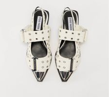 Steve Madden Sling-Ballerina white