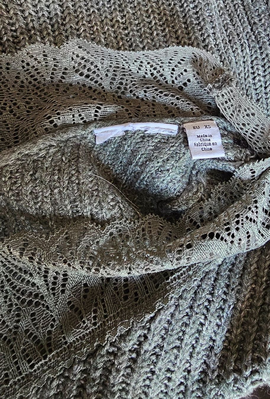 Maglioni & Felpe: Cooler Pulli Gr. S - M Strick mit Spitze – Usato da Füllinsdorf venduto da Sunnebliemli7 2