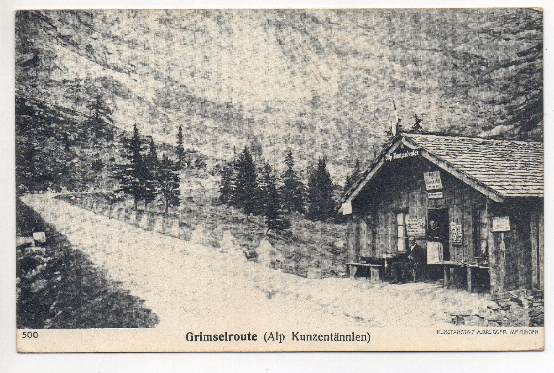 Cartes postales: GRIMSELROUTE Alp Kunzentännlen – Neuf (Voir description) à Jona par philajona