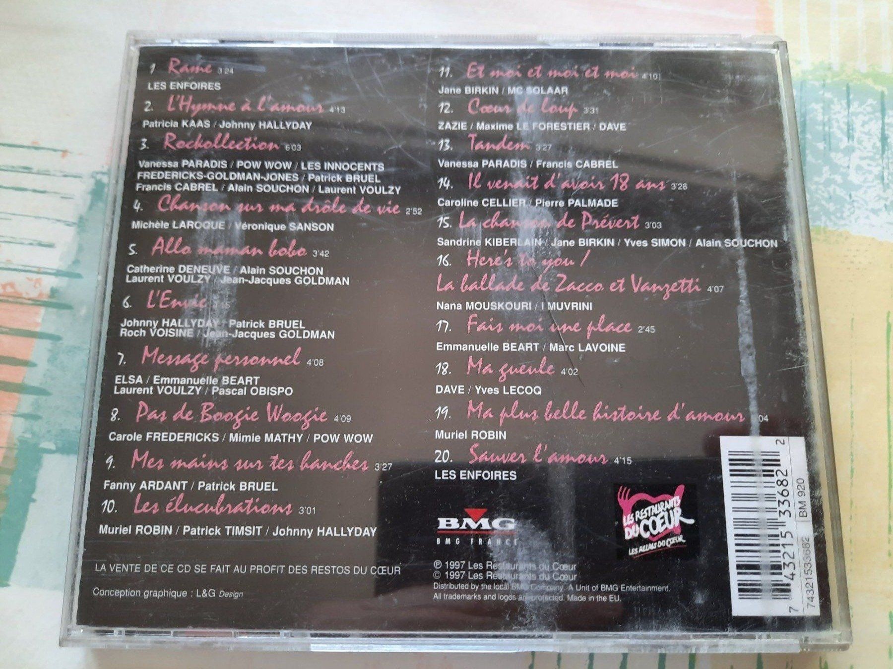CDs: CD Le Zénith des enfoirés – D'occasion à Pully par bro_n52j 1