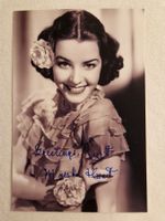 Marsha Hunt, Original Autogramm auf Foto s/w