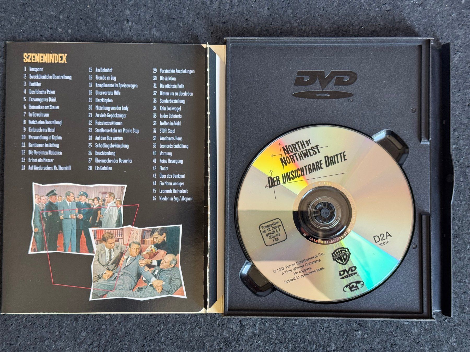 Tutti i DVDs: Der unsichtbare Dritte Alfred Hitchcock DVD DE/EN – Usato da Fribourg venduto da tschjoly 4