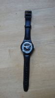 Montre Swatch automatique squelette, noir, neuve