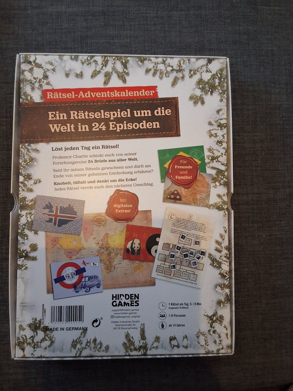 Giochi: Hidden Games - Rätsel Adventskalender – Usato da Winterthur venduto da juulipeace 1