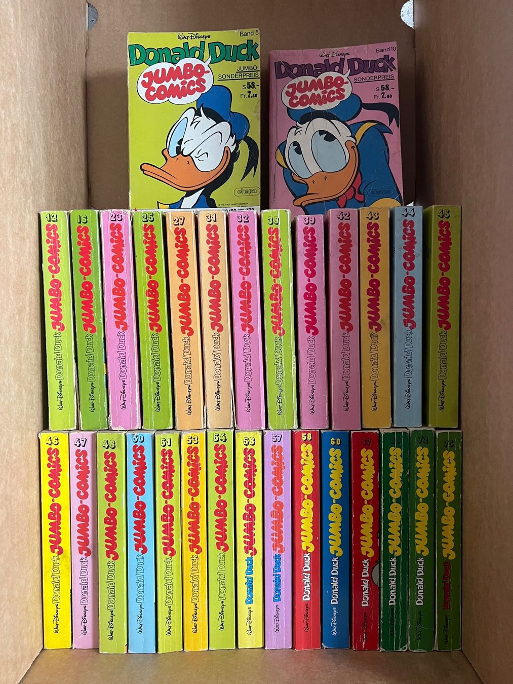 Comics: 30 Donald Duck Jumbo Comics Walt Disneys – Gebraucht aus Brunnen von Dirza78