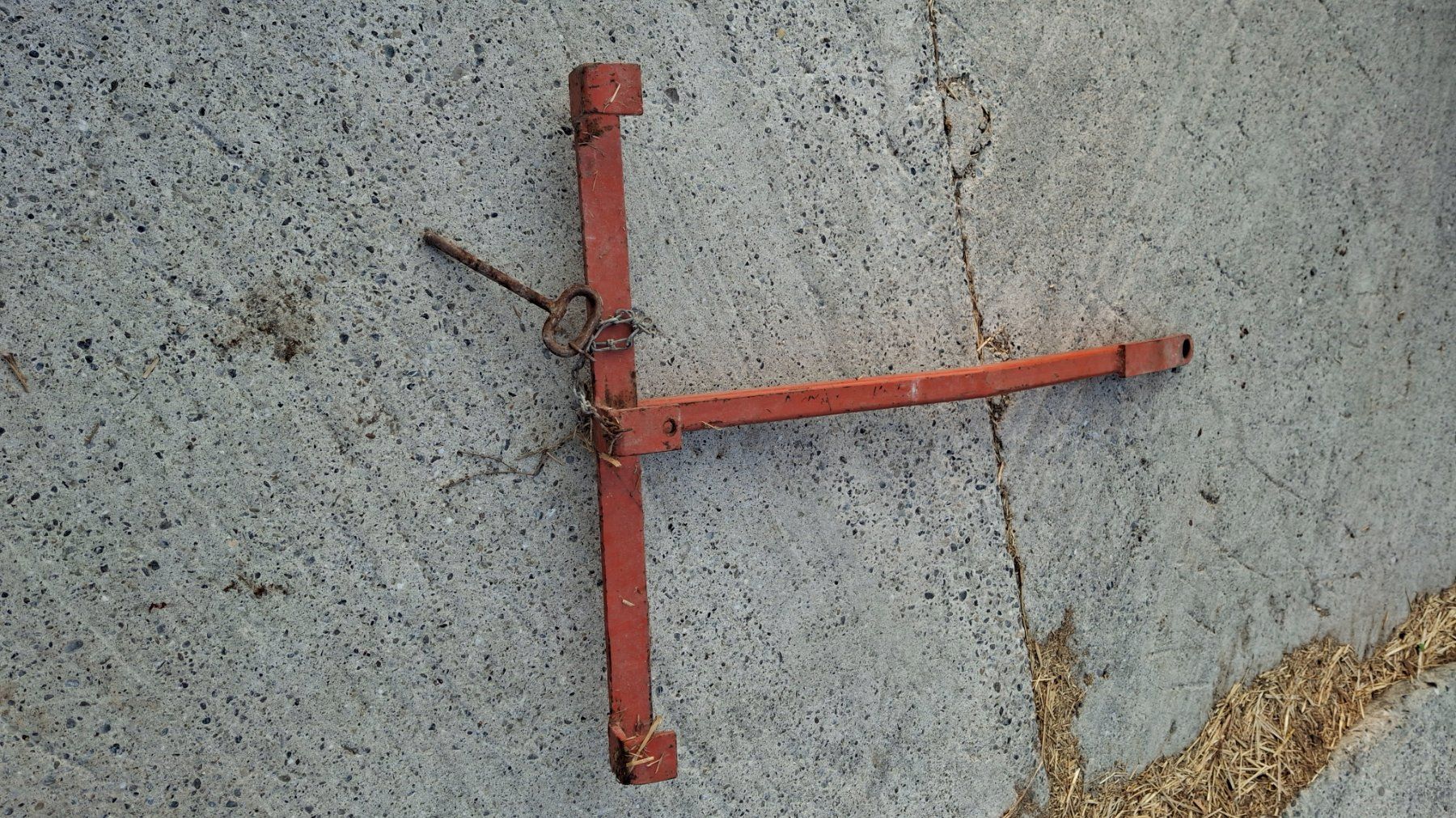 Trattori: Deichsel für Balkenmäher an Traktor – Usato da Weinfelden venduto da desty01 1