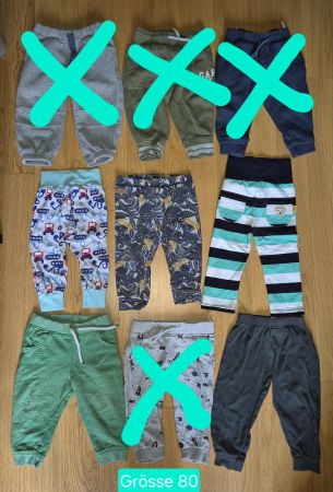 Kleider/ Kleiderpaket Grösse 80