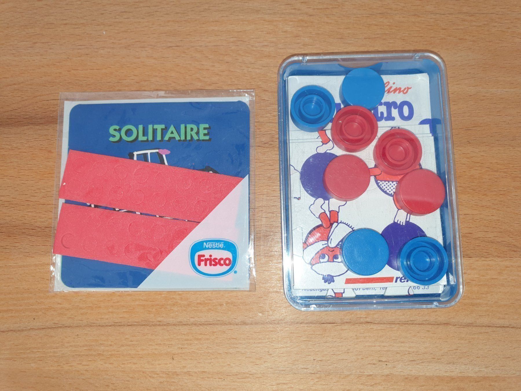Giochi: 2 Reisespiele Solitaire Quatro – Nuovo e nell'imballaggio originale da kaiseraugst venduto da Yohe 2