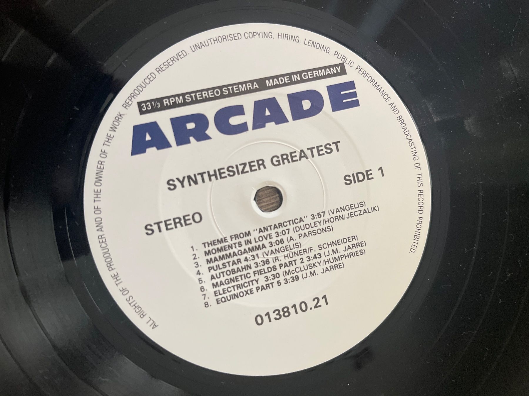 Schallplatten: A814/Synthesizer Greatest – Gebraucht aus Frutigen von Philippe_jsp 2