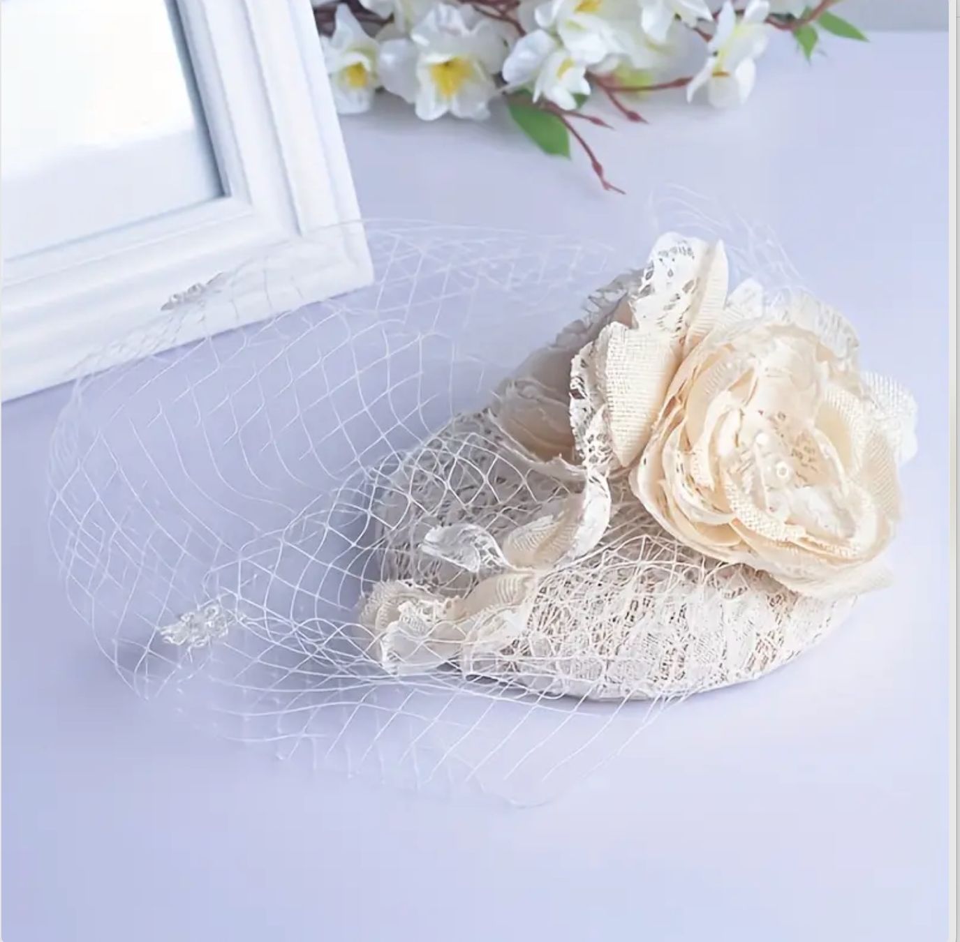 Chapeaux, bonnets & casquettes: WEDDING WOMEN FASCINATOR – Neuf (Voir description) à Altendorf par Ro 1