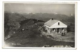Wirtschaft Alvier-Hütte (SG) echte Foto-AK - um 1920