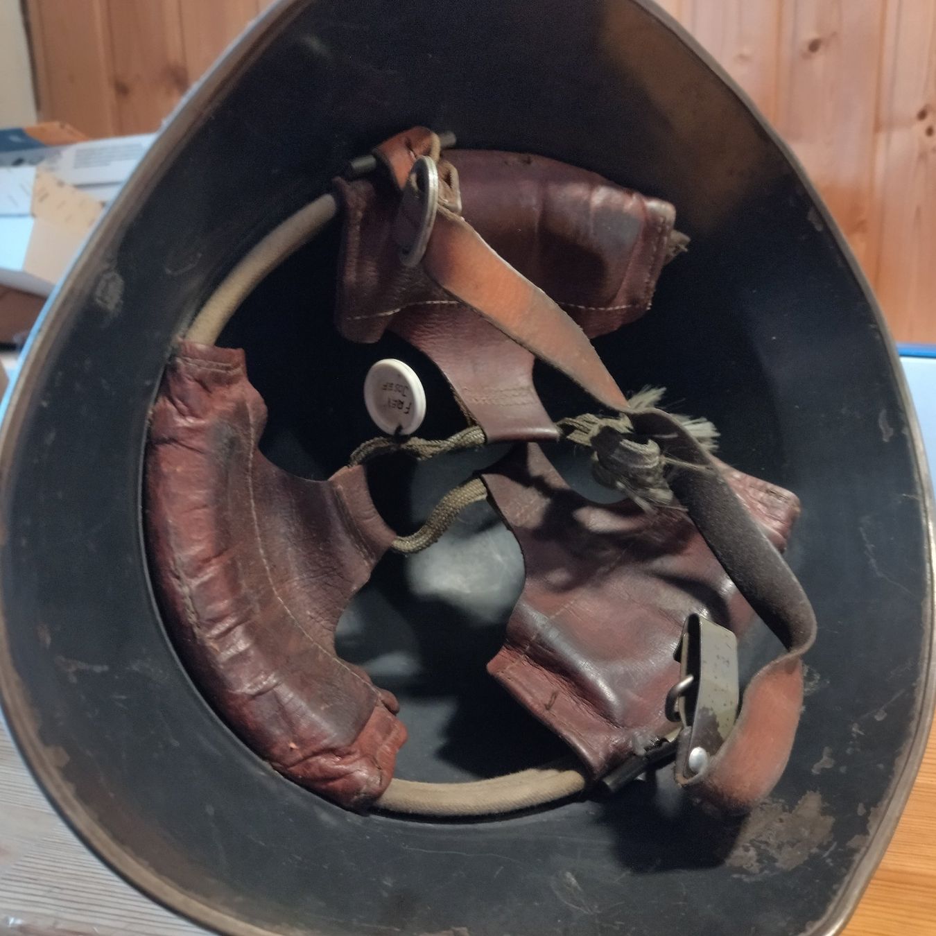 Schweizer Armee Uniformi & Effetti personali: Schweizer Stahlhelm – Usato da Basel venduto da BeanieUp 3
