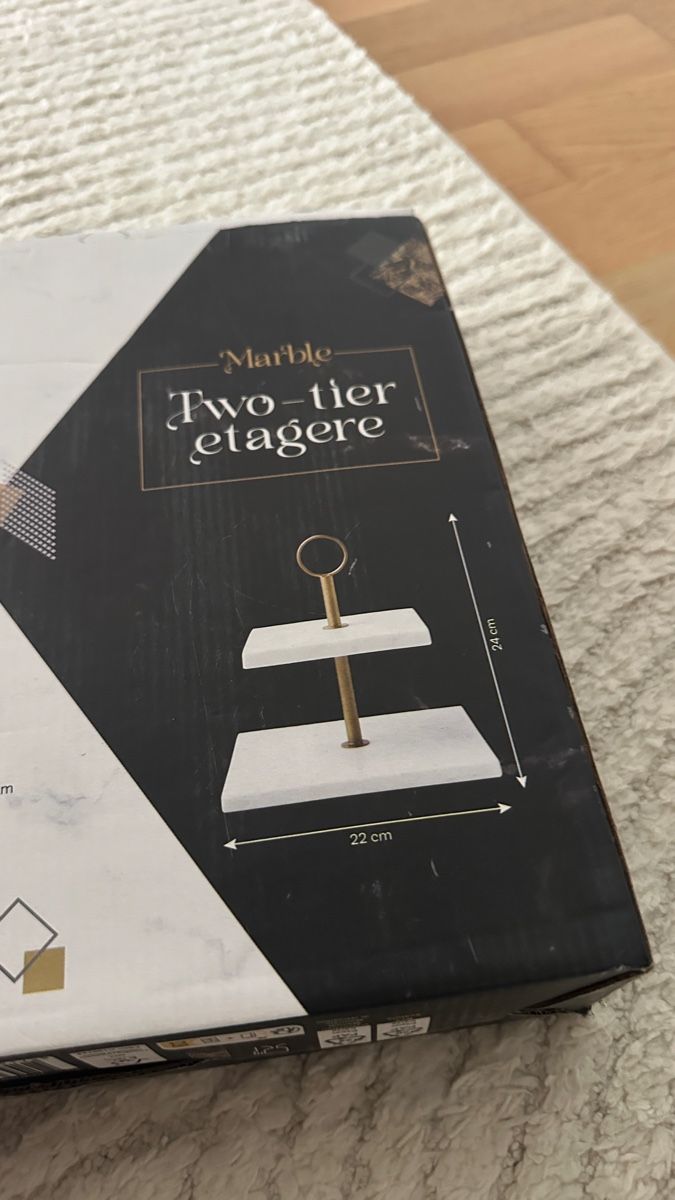 Tutte le decorazioni: Marmor Etagere – Nuovo e nell'imballaggio originale da Buchs AG venduto da buk_8t8q 1