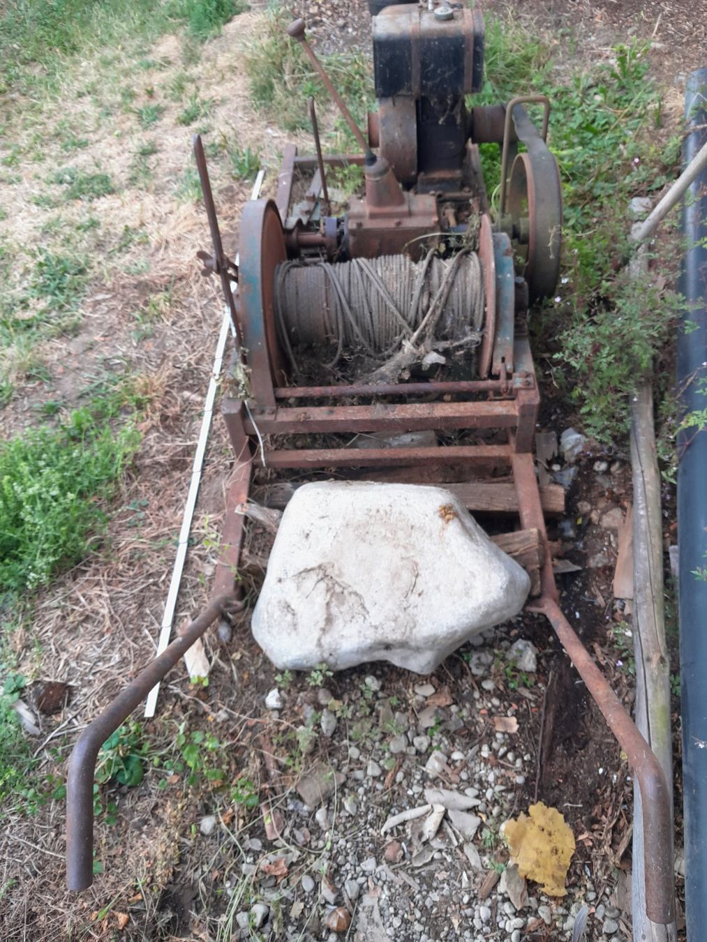 Sonstiges zum Lager & Transport: Seilwinde mit Motor – Defekt aus Heimberg von MK_WS 7