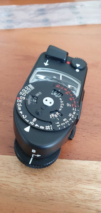 Leica Appareil photo: Leica Meter MR-4 original rar Schwarz Painting neu mit OVP – Neuf avec emballage d'origine à Zürich par Leica.C89 8