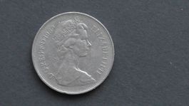 Grossbritannien 10 New Pence 1969 gebraucht